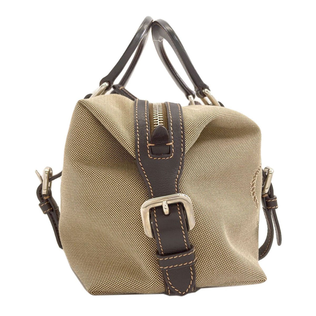 Prada Logo Handbag Canvas — view 3