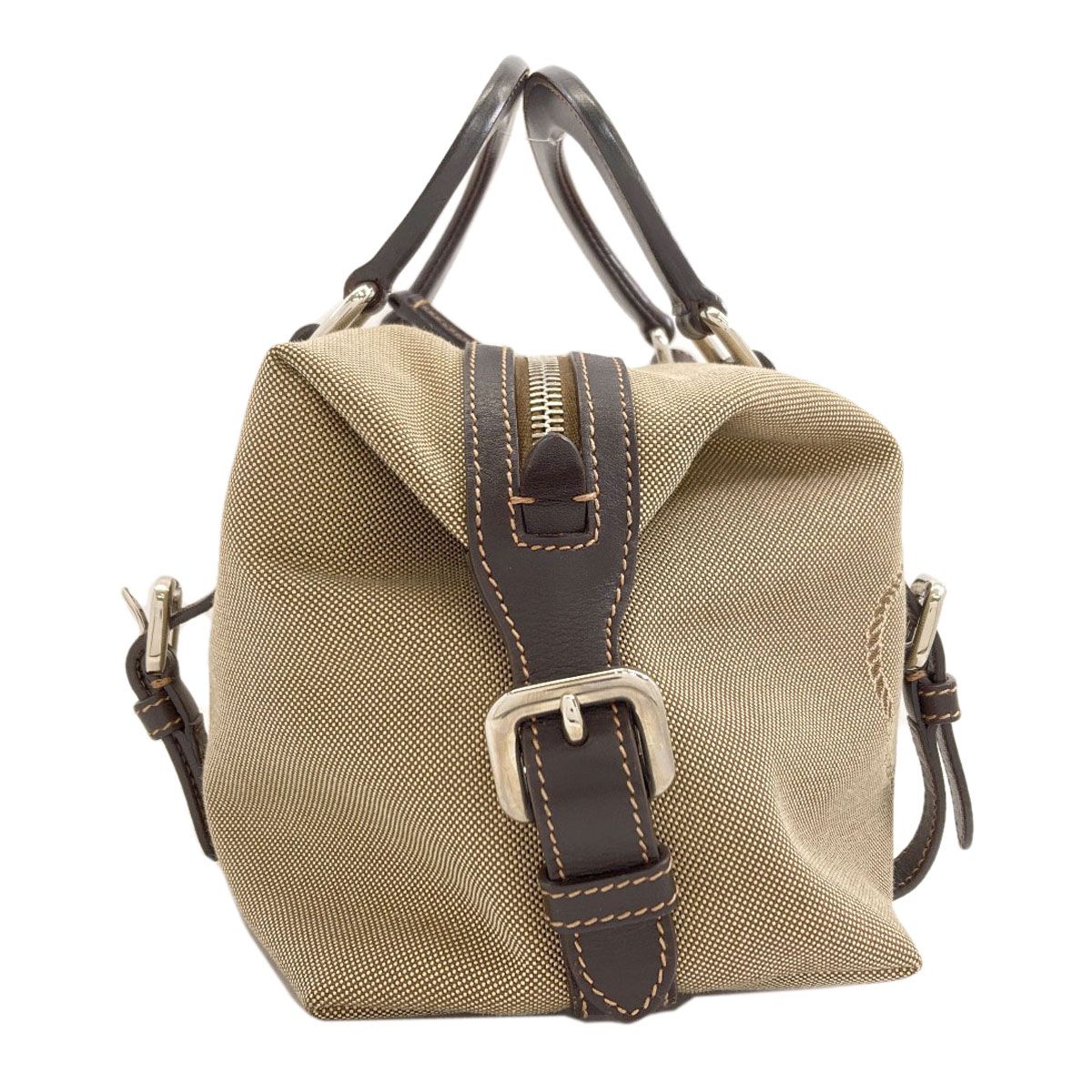 Prada Logo Handbag Canvas — view 3