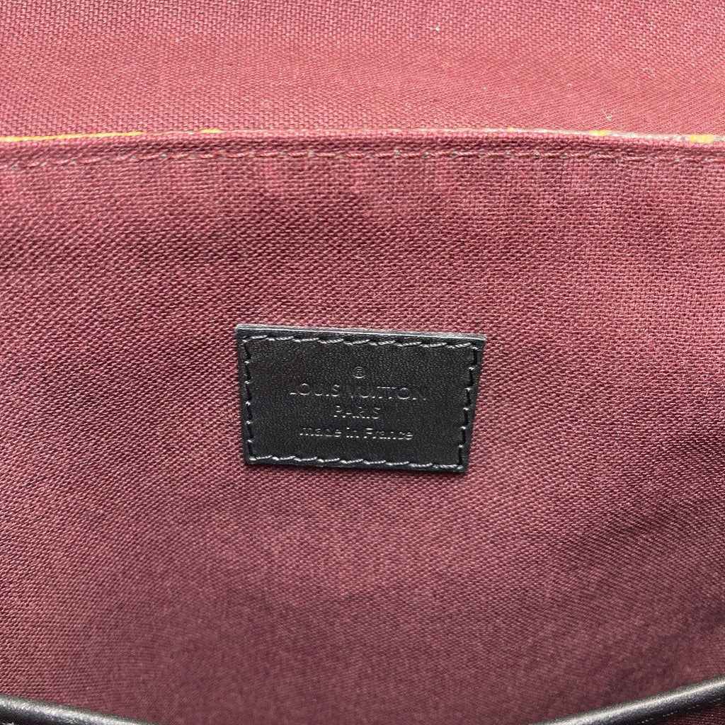 Louis Vuitton Bus PM Monogram Macassar Shoulder Bag Canvas — view 6