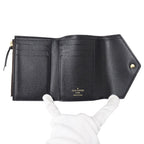 Louis Vuitton Wallet Monogram Reverse Trifold Portefeuille Victorine Brown Mini — view 4