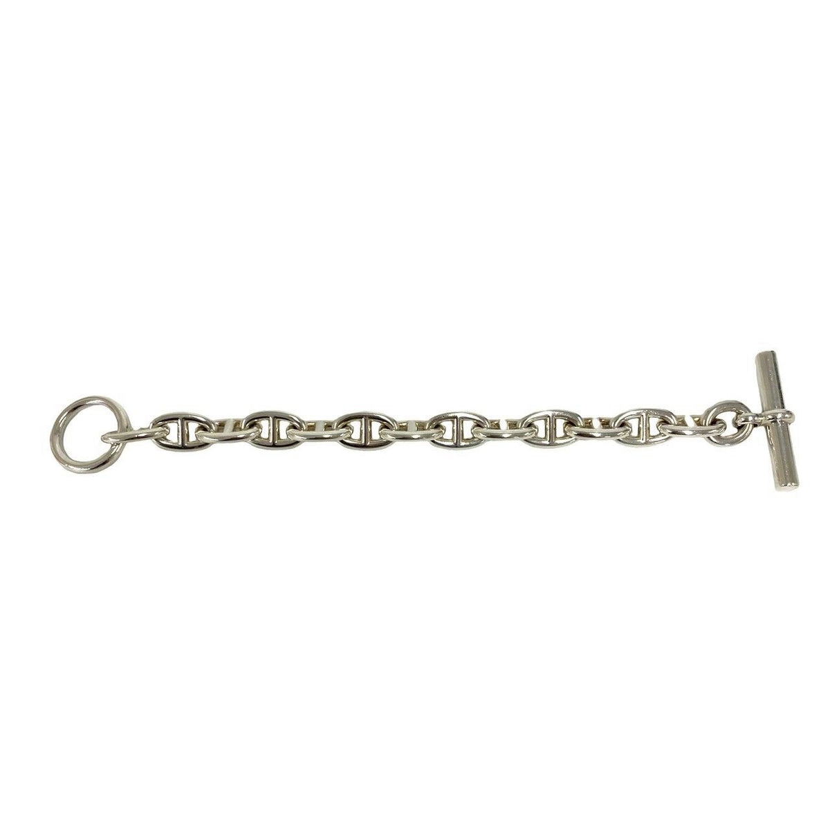 Hermes Chaine D'Ancre MM 13 Links Bracelet 925 Sterling Silver — view 6