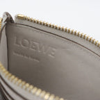 Loewe Square Coin Card Holder Anagram Purse Pebble Grain Calfskin — view 4