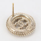 Chanel CC Logo Earrings Metal — view 2