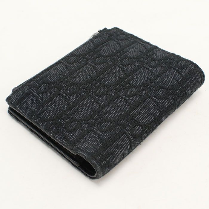 Dior Oblique Bifold Wallet Jacquard — view 2