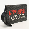 Fendi FF Canvas Clutch Bag
