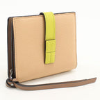 Loewe Compact Zip Wallet Anagram Bifold Soft Grain Calfskin
