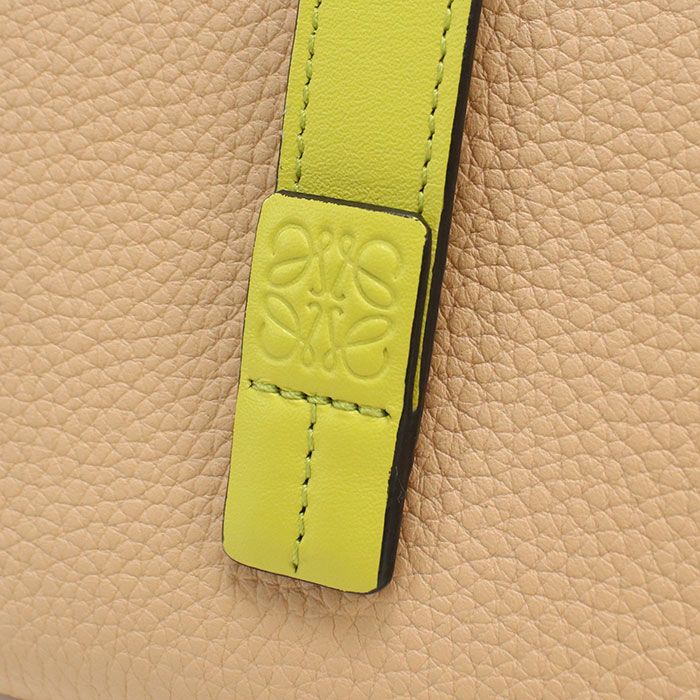 Loewe Compact Zip Wallet Anagram Bifold Soft Grain Calfskin — view 6