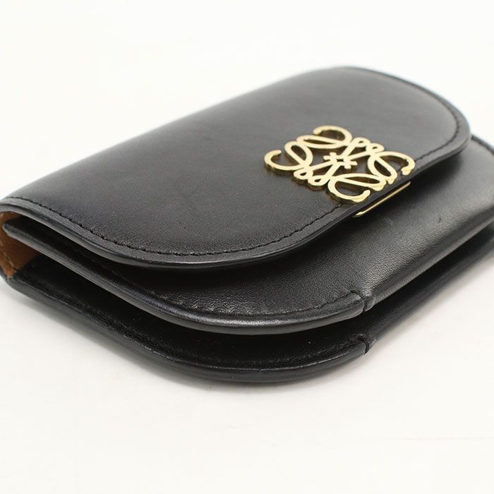 Loewe Coin Case Anagram Purse Calfskin — view 6