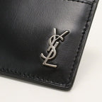 Saint Laurent Tiny Cassandra Card Case Calfskin — view 5