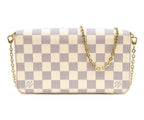 Louis Vuitton Damier Azur Pochette Felicie Shoulder Bag — view 3
