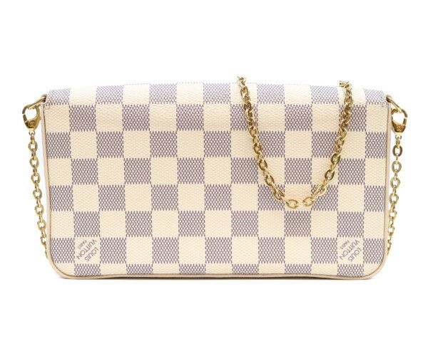 Louis Vuitton Damier Azur Pochette Felicie Shoulder Bag — view 3
