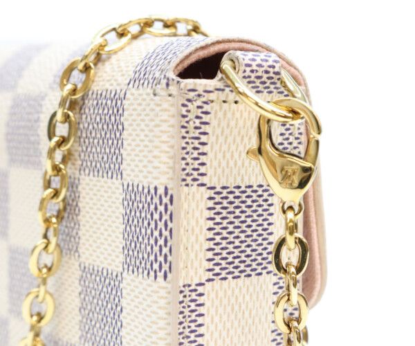 Louis Vuitton Damier Azur Pochette Felicie Shoulder Bag — view 6