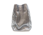 Chanel Black Caviar Silver Grand Shopping Tote Bag GST — view 2