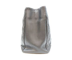 Chanel Black Caviar Silver Grand Shopping Tote Bag GST — view 4
