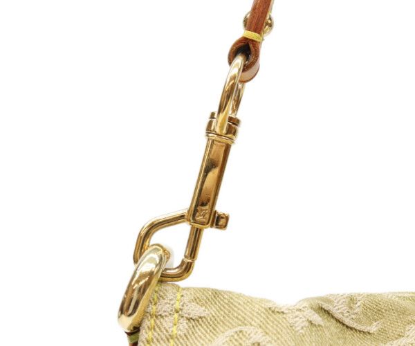 Louis Vuitton Monogram Denim Riken Mini Pleaty Handbag — view 7