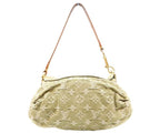 Louis Vuitton Monogram Denim Riken Mini Pleaty Handbag — view 3