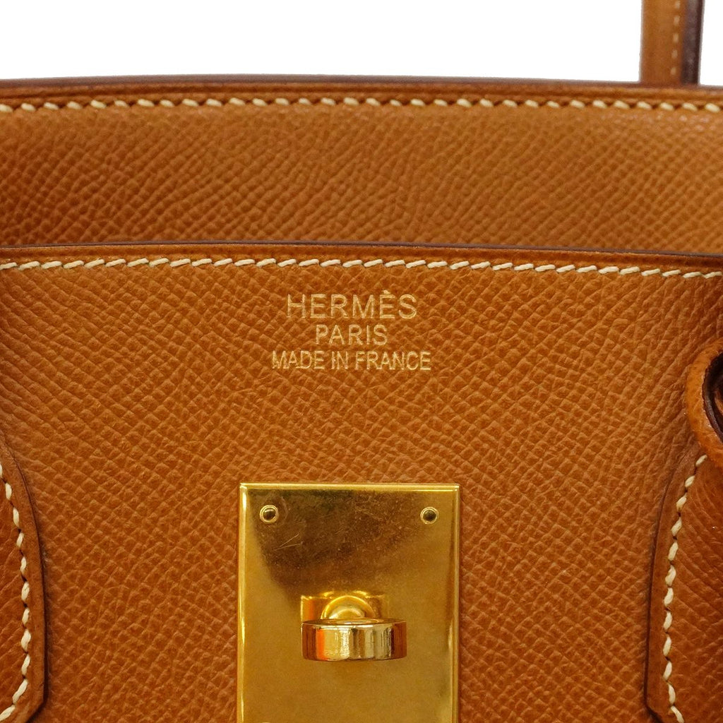 Hermes Handbag Birkin 35 Veau Epsom Gold — view 5