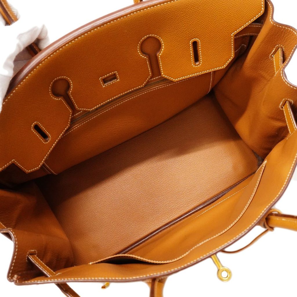 Hermes Handbag Birkin 35 Veau Epsom Gold — view 4