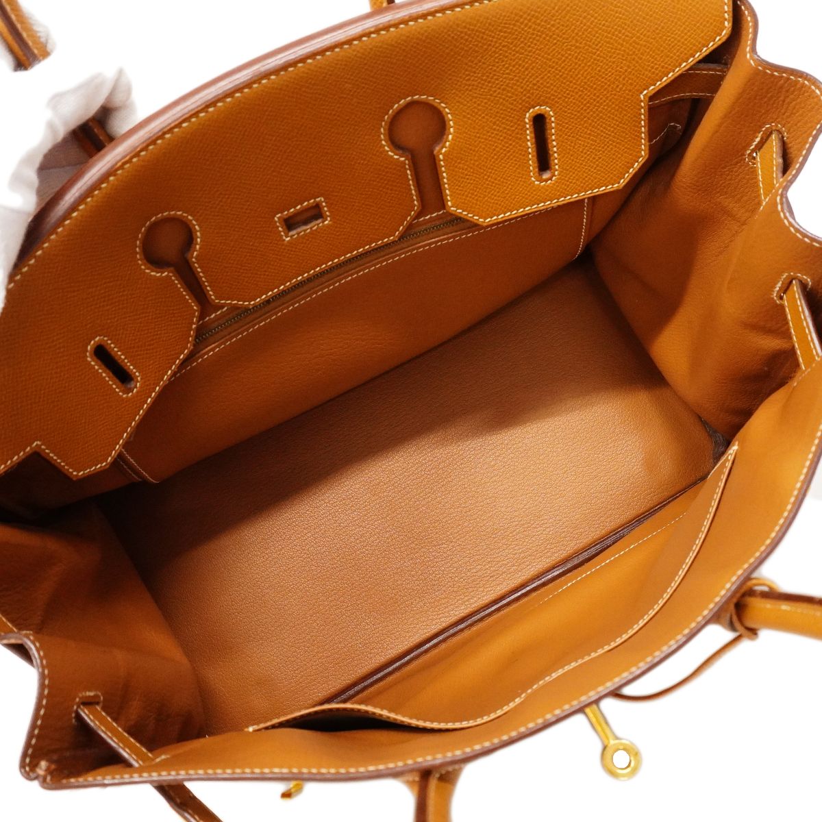Hermes Handbag Birkin 35 Veau Epsom Gold — view 4