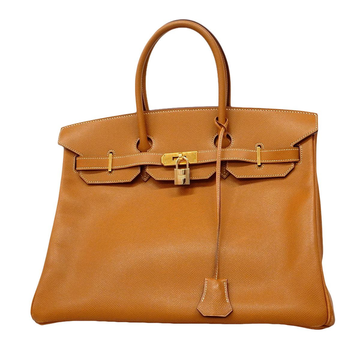 Hermes Handbag Birkin 35 Veau Epsom Gold