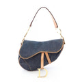 Dior Saddle Bag Indigo Natural Denim Leather