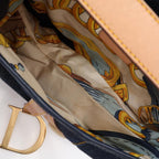 Dior Saddle Bag Indigo Natural Denim Leather — view 5