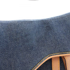 Dior Saddle Bag Indigo Natural Denim Leather — view 7