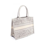 Dior Tote Bag Book Gray Canvas — view 2