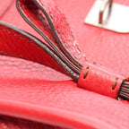 Prada Shoulder Bag Red Leather — view 8