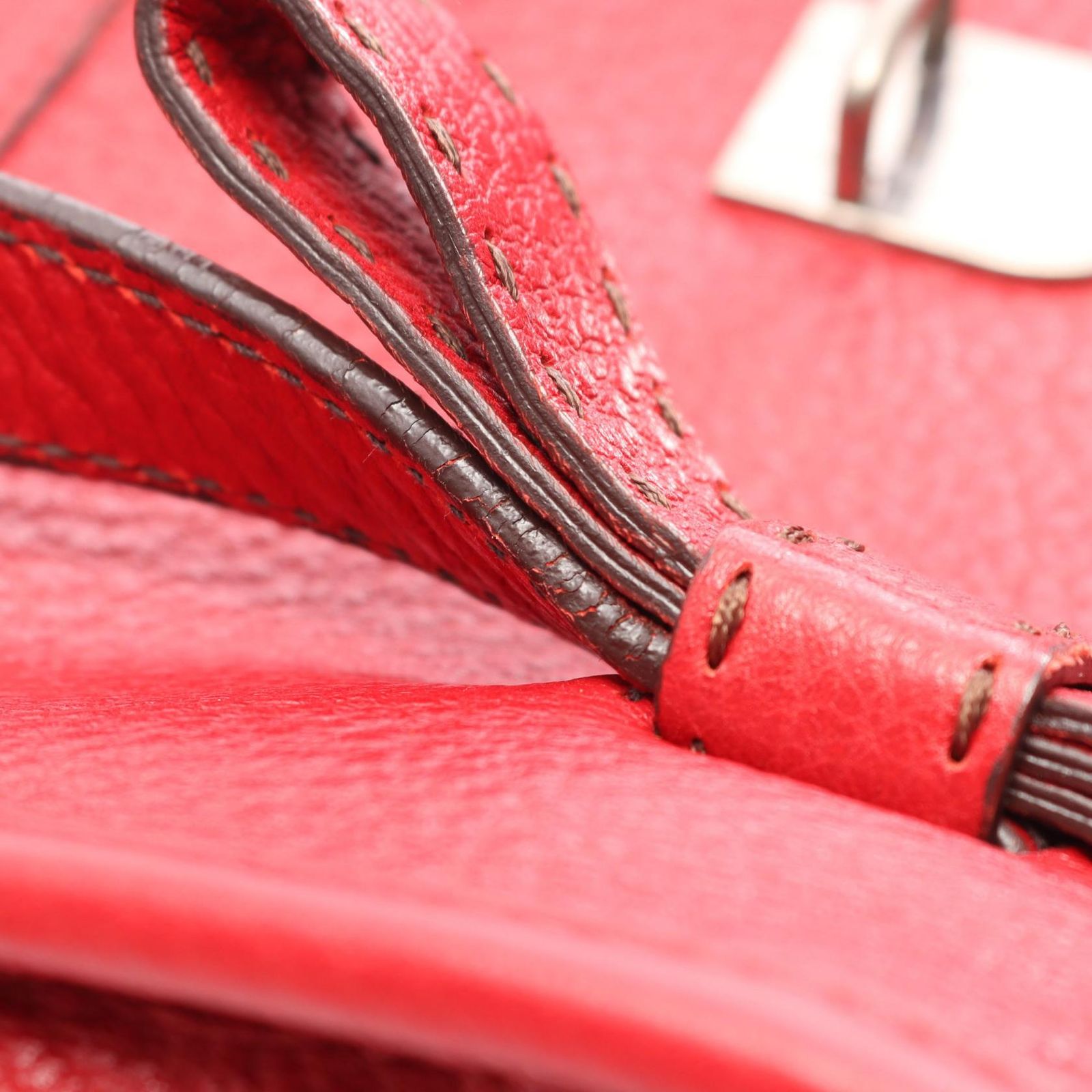 Prada Shoulder Bag Red Leather — view 8