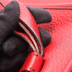 Prada Shoulder Bag Red Leather — view 7