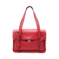 Prada Shoulder Bag Red Leather