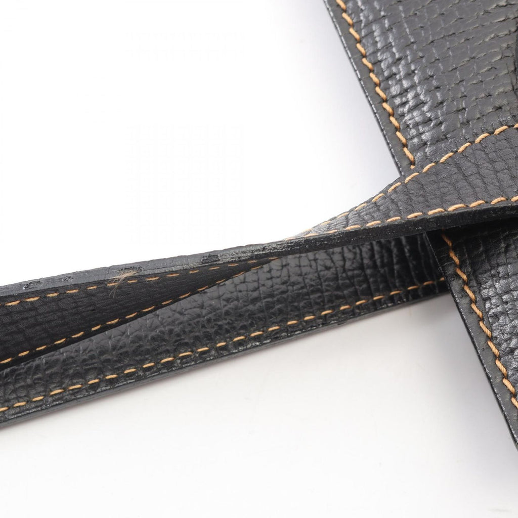 Loewe Tote Black Leather Shoulder Bag — view 6