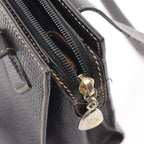 Loewe Tote Black Leather Shoulder Bag — view 5