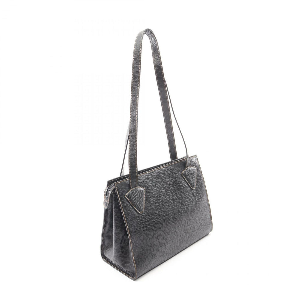 Loewe Tote Black Leather Shoulder Bag — view 2