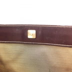 Fendi Tote Bag Zucca Black Brown Canvas Leather — view 7