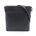 Bottega Veneta Shoulder Bag Intrecciato Black Leather