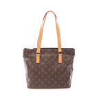 Louis Vuitton Shoulder Bag Cabas Piano Canvas Leather