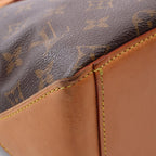 Louis Vuitton Shoulder Bag Cabas Piano Canvas Leather — view 8