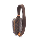 Louis Vuitton Waist Bag Pochette Gange Canvas Leather — view 2