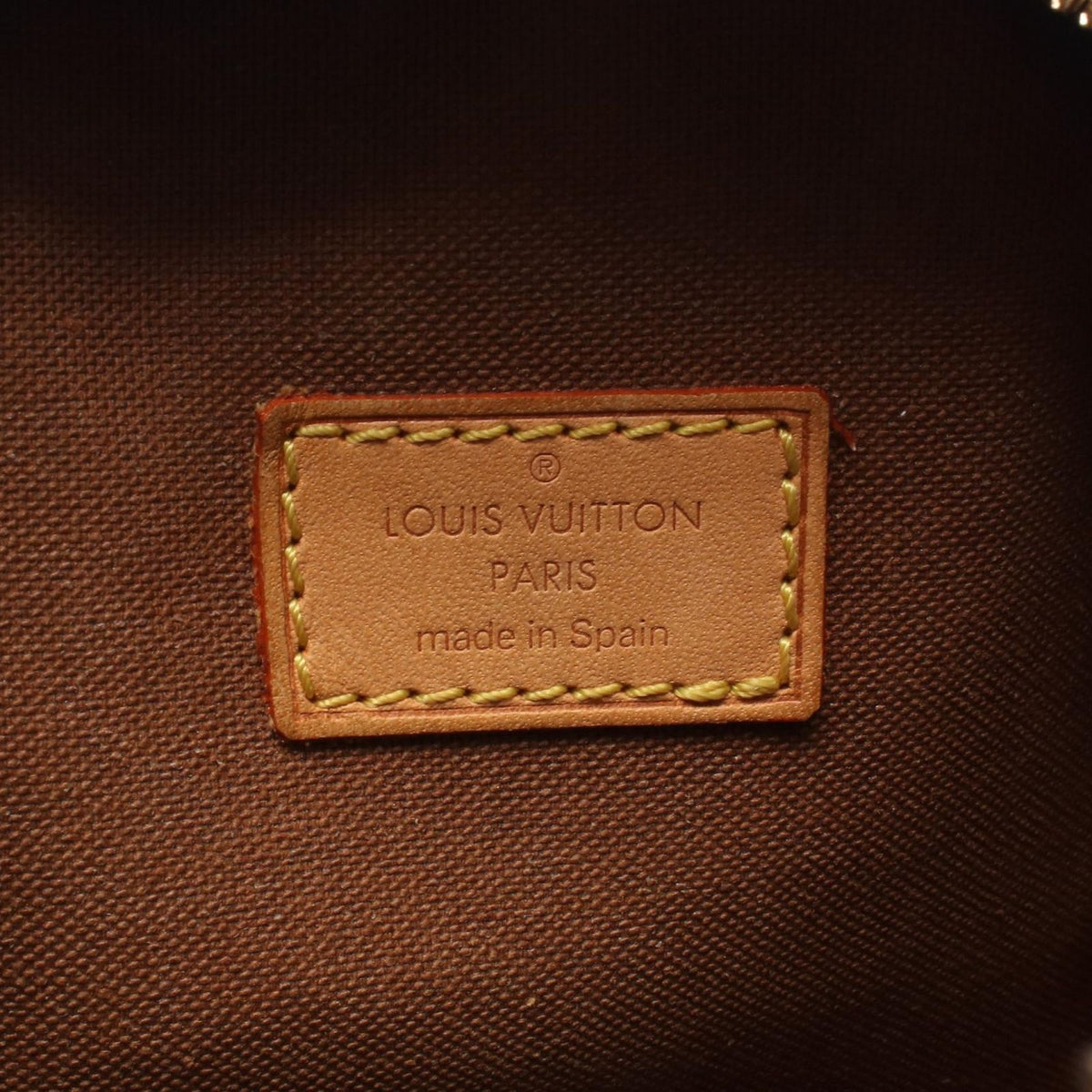 Louis Vuitton Waist Bag Pochette Gange Canvas Leather — view 4