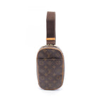 Louis Vuitton Waist Bag Pochette Gange Canvas Leather