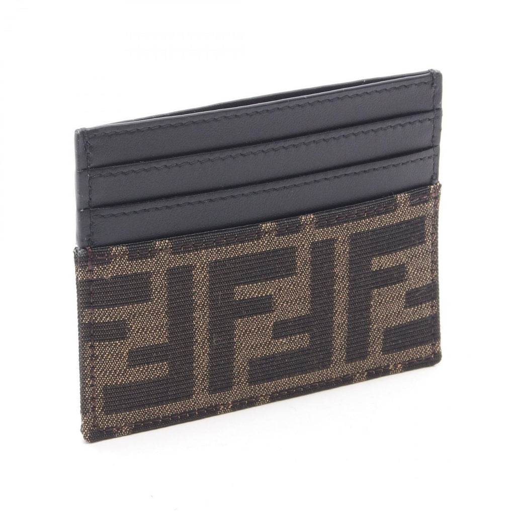 Fendi Card Case Zucca Canvas Leather — view 2