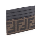 Fendi Card Case Zucca Canvas Leather — view 2