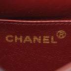Chanel Shoulder Bag Stitch Black Lambskin Chevron Mini — view 4