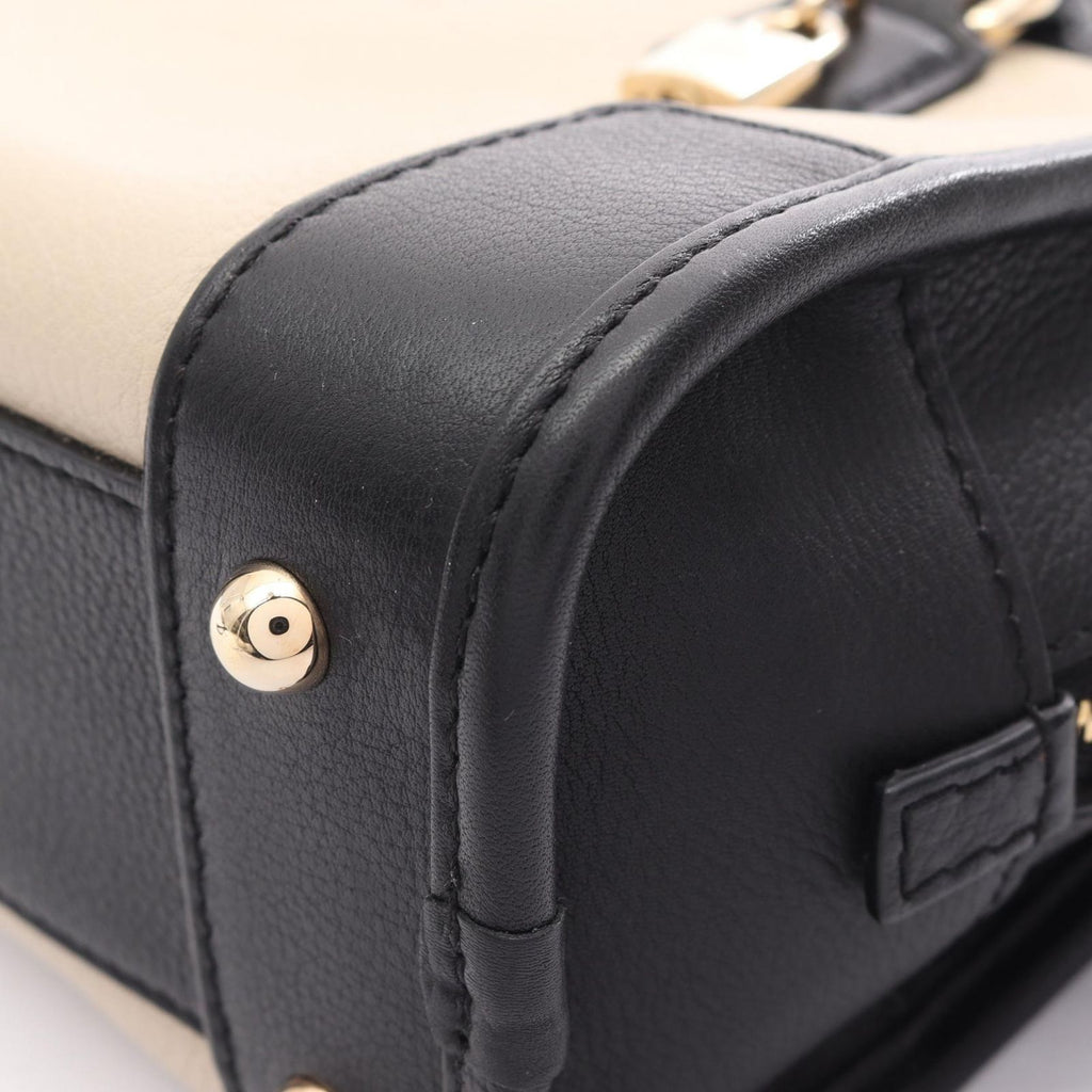 Loewe Handbag Amazona 23 2-Way Gray Black Leather — view 8