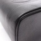 Chanel Handbag CC Logo Black Caviar Leather — view 6