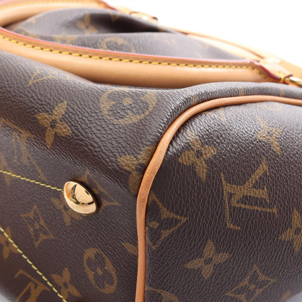Louis Vuitton Handbag Tivoli PM Monogram Canvas Leather — view 8