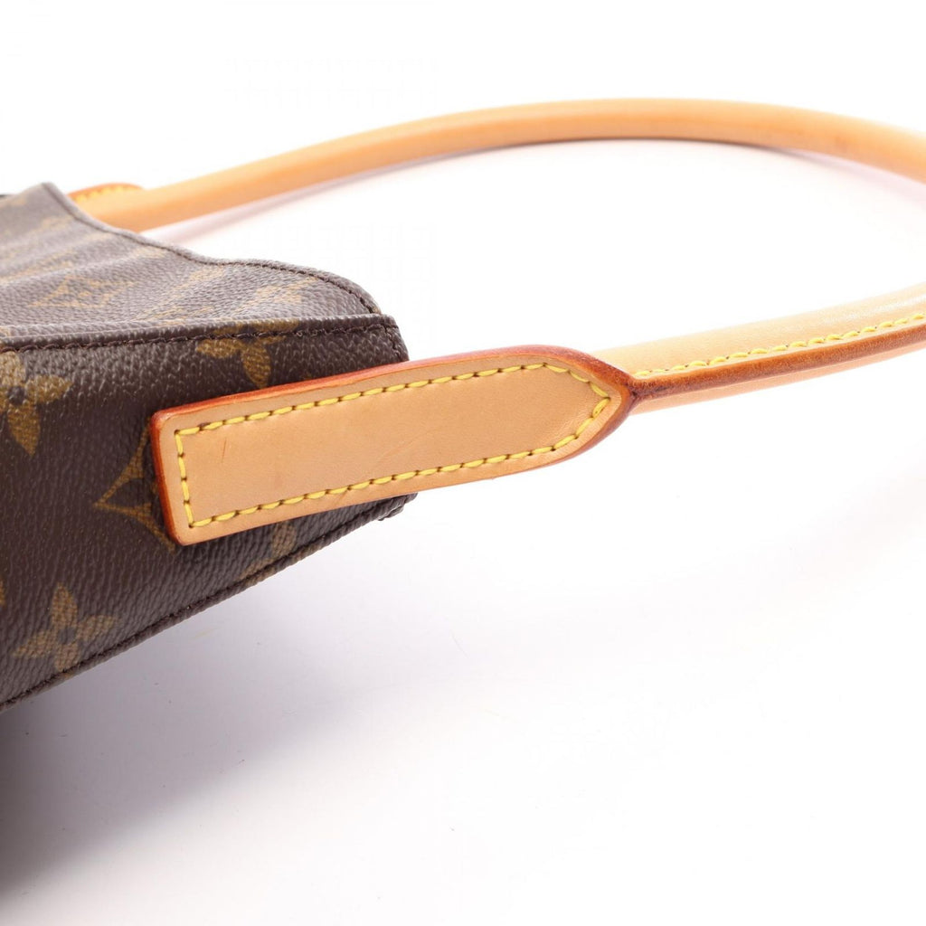 Louis Vuitton Shoulder Bag Looping MM Canvas Leather — view 8