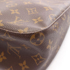 Louis Vuitton Shoulder Bag Looping MM Canvas Leather — view 7